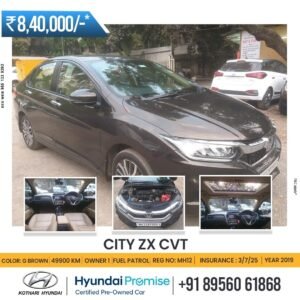 Honda City ZX CVT