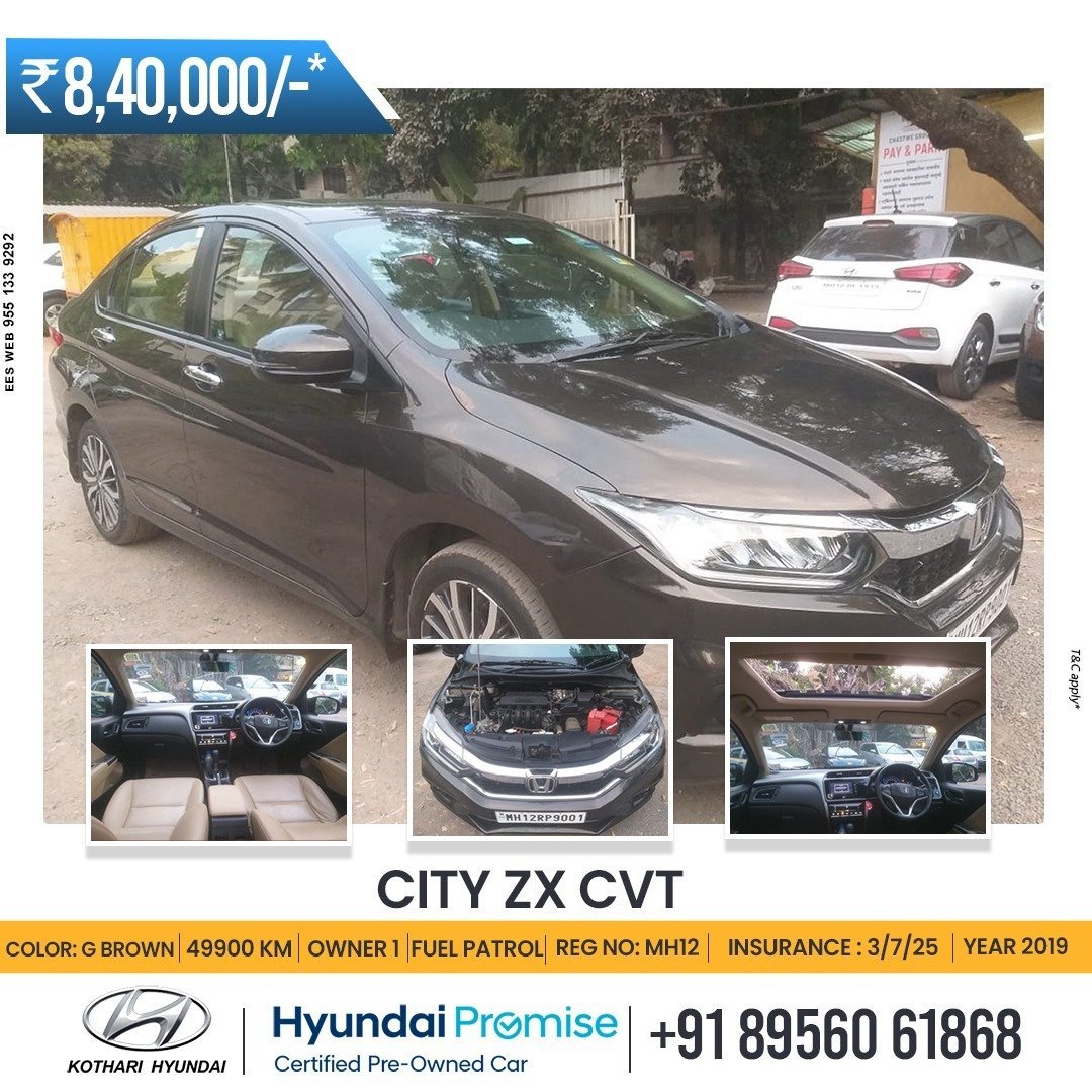 Honda City ZX CVT